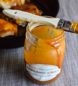 Get your grills ready because this Homemade Bbq Sauce Recipe is great for just about anything! This summer barbecue sauce is sweet and tangy. I call it SheBang! Sauce because it is good on the whole shebang! Get your own Free Printable Label for your SheBang! Sauce!