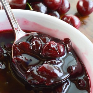 This Cherry Syrup Recipe makes a great homemade sauce for just about any dessert! Serve with breakfast pancakes, over yogurt or as an ice cream topping. The possibilities are endless!