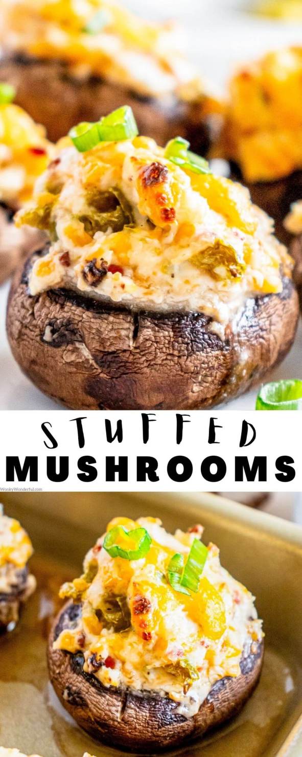 jalapeno popper stuffed mushrooms pinnacle image