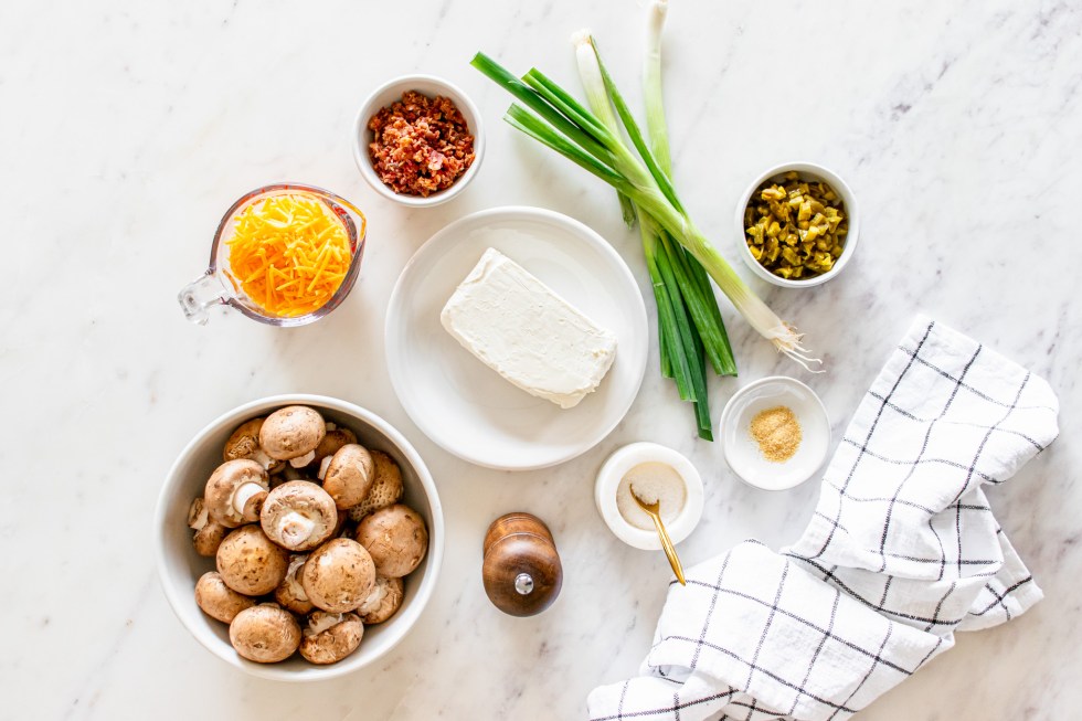 ingredients for mushrooms