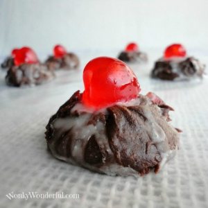 Chocolate Covered Cherry Cookie