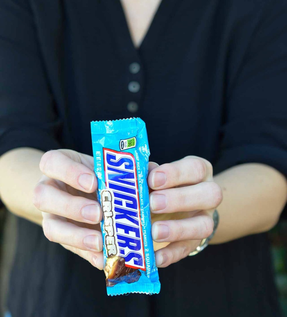 New Snickers Crisper is a fantastic snack on the go! A guilt-free 200 calorie treat!