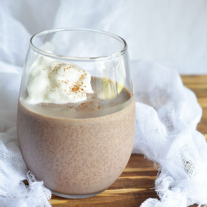 Try this Spicy Chocolate Milkshake Recipe for a unique ice cream treat. This chocolate shake is spiked with a hint of chipotle and cinnamon for an ice cold dessert with a surprising punch of heat!