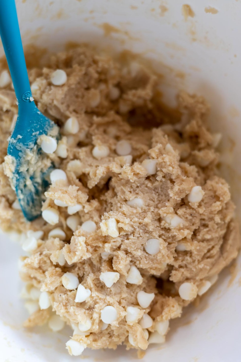 cookie dough in bowl